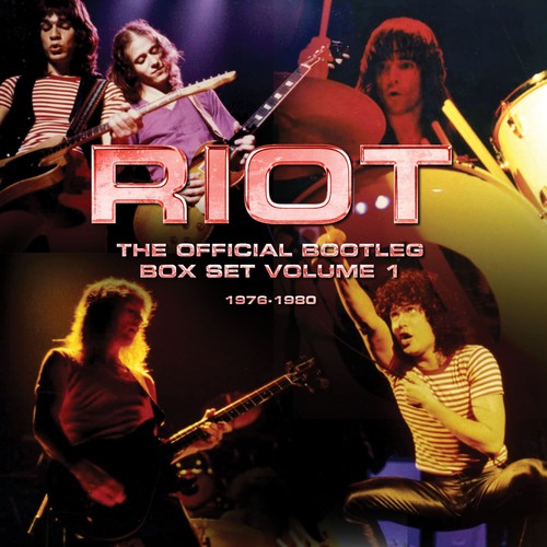 the album cover for Riot - Riot - The Official Bootleg Box Set Volume 1 - 1976-1980