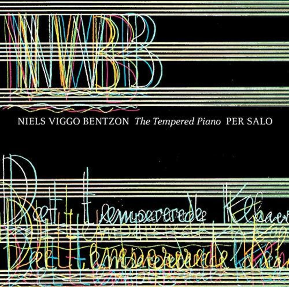 the album cover for Bentzon - Tempered Piano
