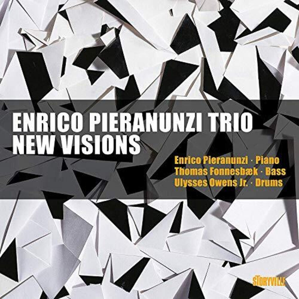 the album cover for Pieranunzi - New Visions