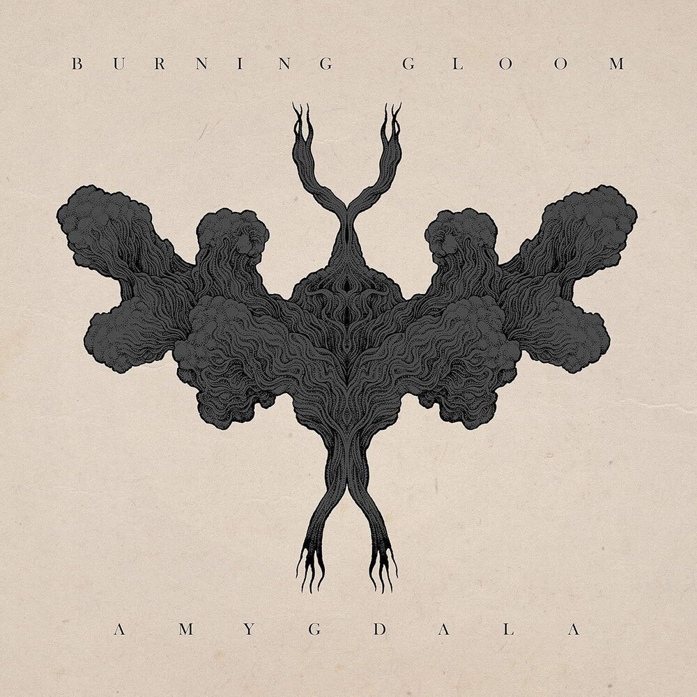 the album cover for Burning Gloom - Amygdala