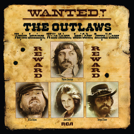 Waylon Jennings / Nelson,Willie / Colter,Jessi - Wanted! The Outlaws [LP]