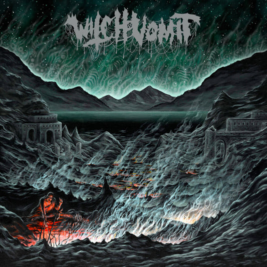 the album cover for Witch Vomit - Buried Deep In A Bottomless Grave