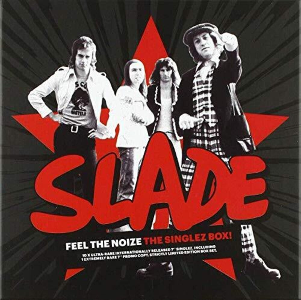 the album cover for Slade - Feel The Noize