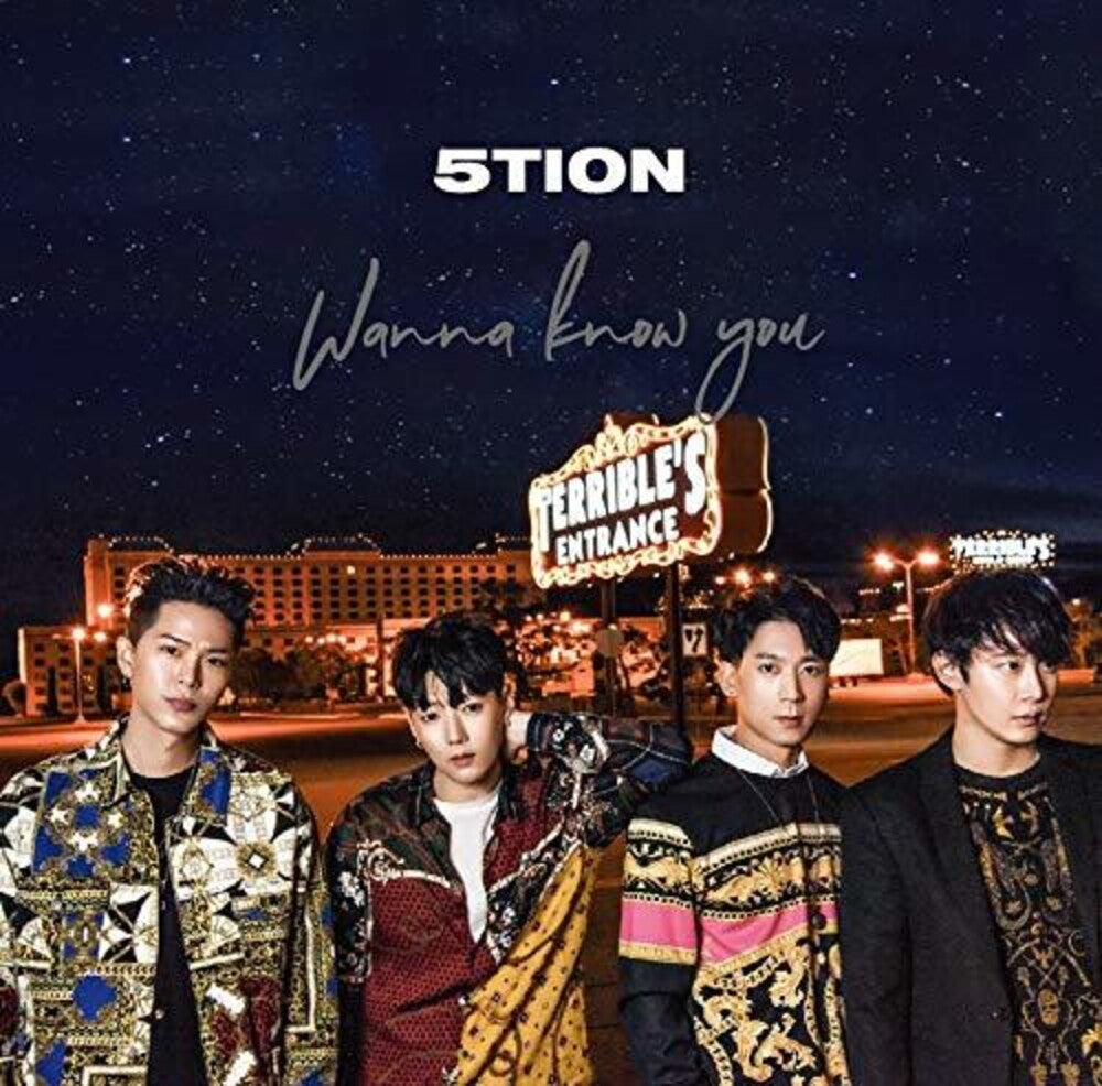 the album cover for 5tion - Wanna Know You (Type B)