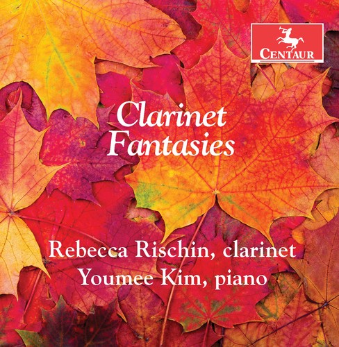 the album cover for Baermann / Rischin / Kim - Clarinet Fantasies