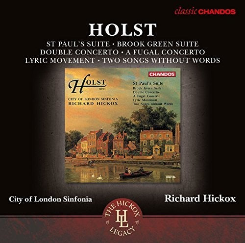 the album cover for Holst / Hooker / Hickox - Orchestral Works (Hickox Legacy)