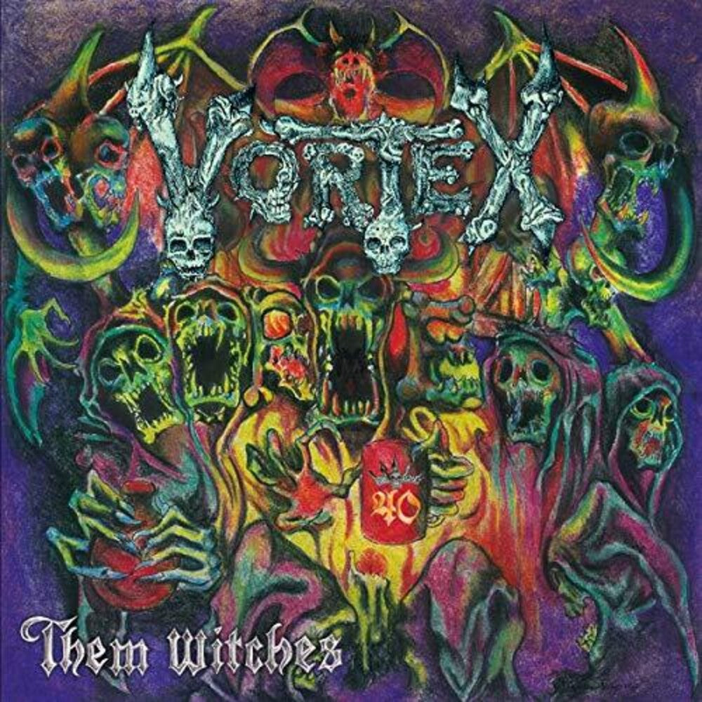 the album cover for Vortex - Them Witches