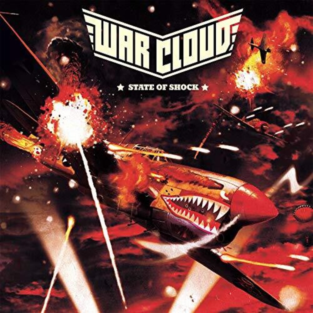 the album cover for War Cloud - State Of Shock