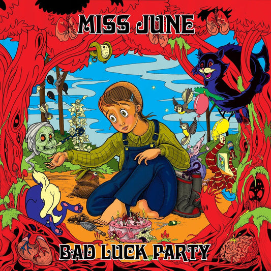Miss June - Bad Luck Party [Indie Exclusive Limited Edition Blue LP]