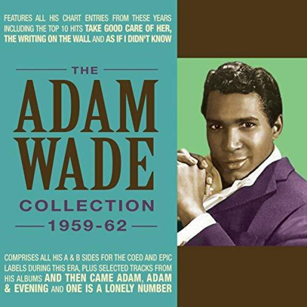 the album cover for Adam Wade - Collection 1959-62