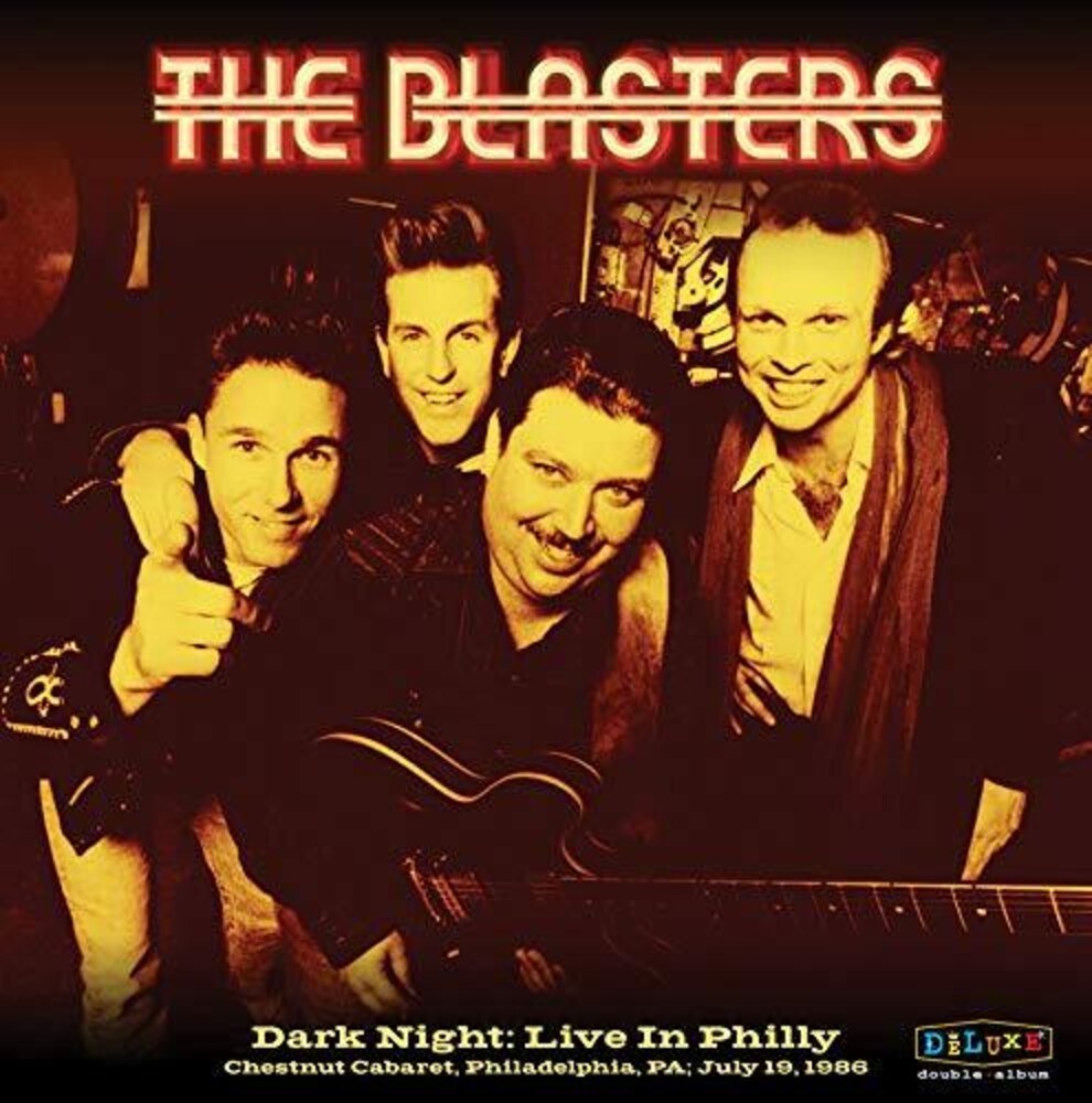 the album cover for Blasters - Dark Night: Live In Philly