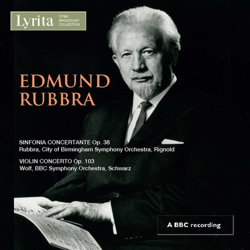 the album cover for Rubbra / Schwarz / Rignold - Sinfonia Concertante 38