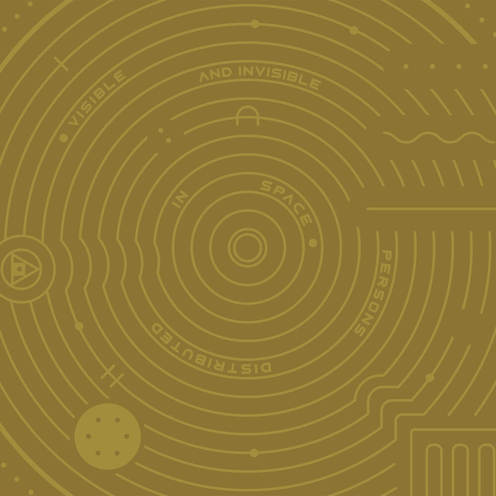 the album cover for Visible & Invisible Persons Distributed In Space - Visible & Invisible Persons Distributed In Space / Various