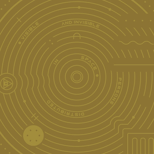 the album cover for Visible & Invisible Persons Distributed In Space - Visible & Invisible Persons Distributed In Space / Various