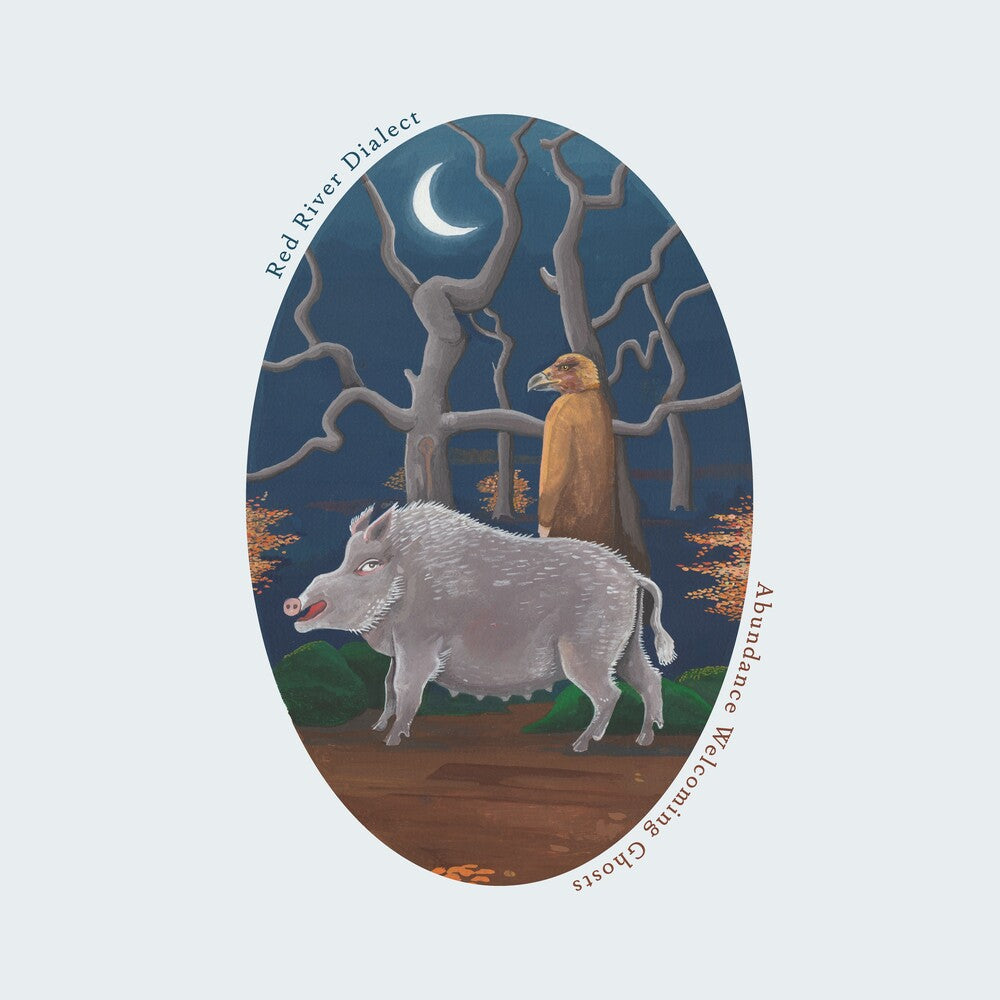 the album cover for Red River Dialect - Abundance Welcoming Ghosts