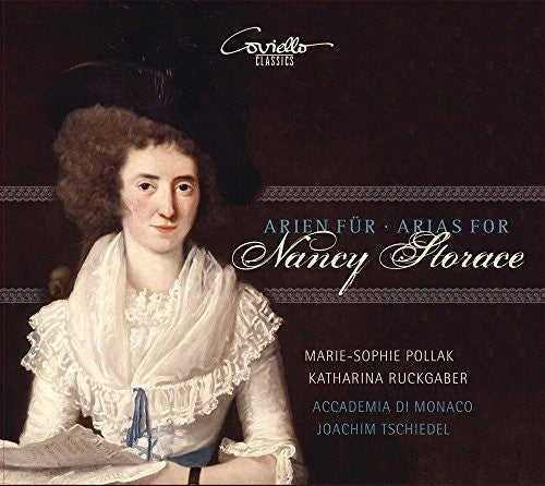 the album cover for Mozart / Pollak / Tschiedel - Arias for Nancy Storace