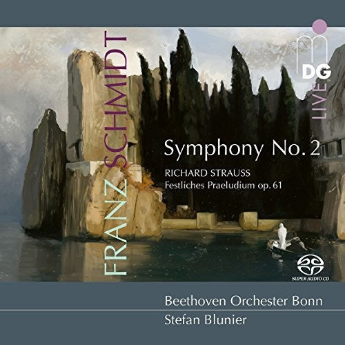 the album cover for Strauss / Noll / Blunier - Symphony 2 / Festliches Praeludium 61