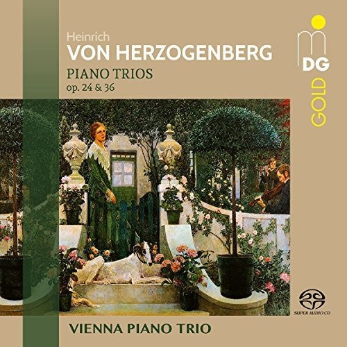 the album cover for Herzogenberg / Vienna Piano Trio - Piano Trios 24 & 36
