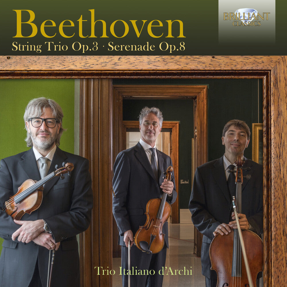 the album cover for Trio Italiano d'Archi - String Trio 3 / Serenade