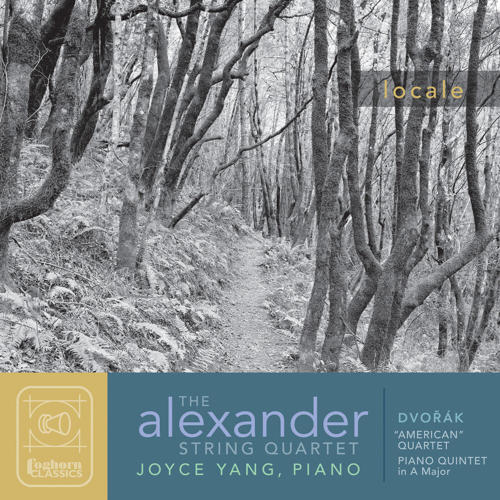 the album cover for Dvorak / Alexander String Quartet / Yang - Locale