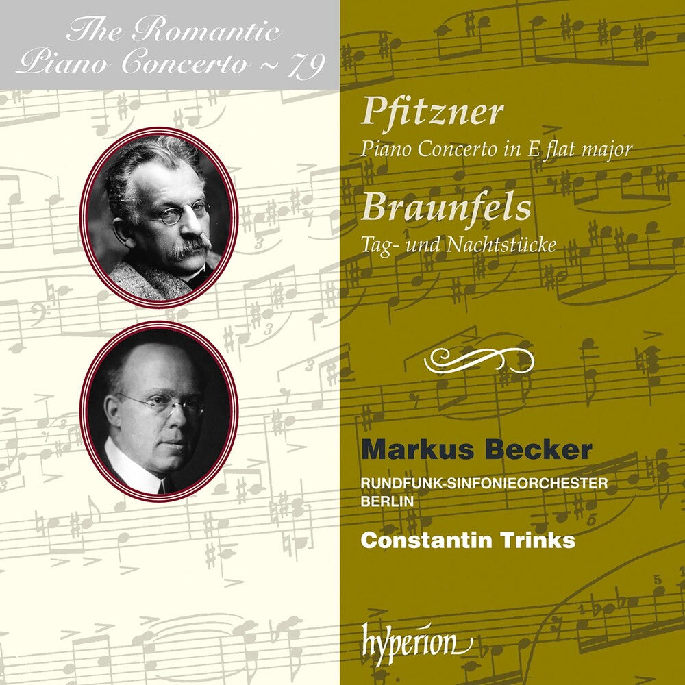 the album cover for Markus Becker - Romantic Piano Concerto Vol.79