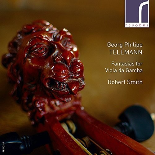 the album cover for Robert Smith - Fantasias for Viola Da Gamba
