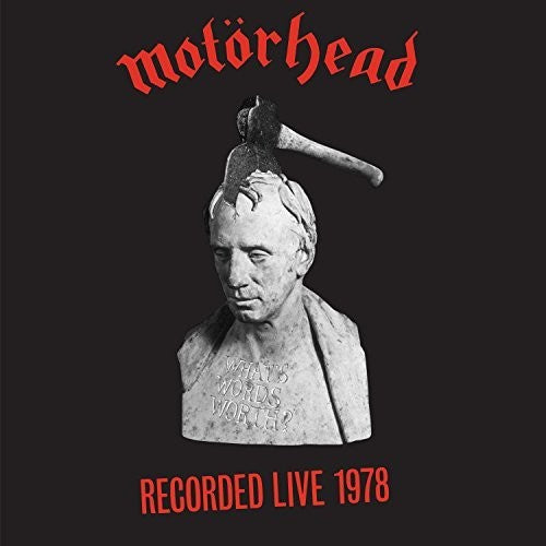 the album cover for Motörhead - What's Words Worth [Import LP]