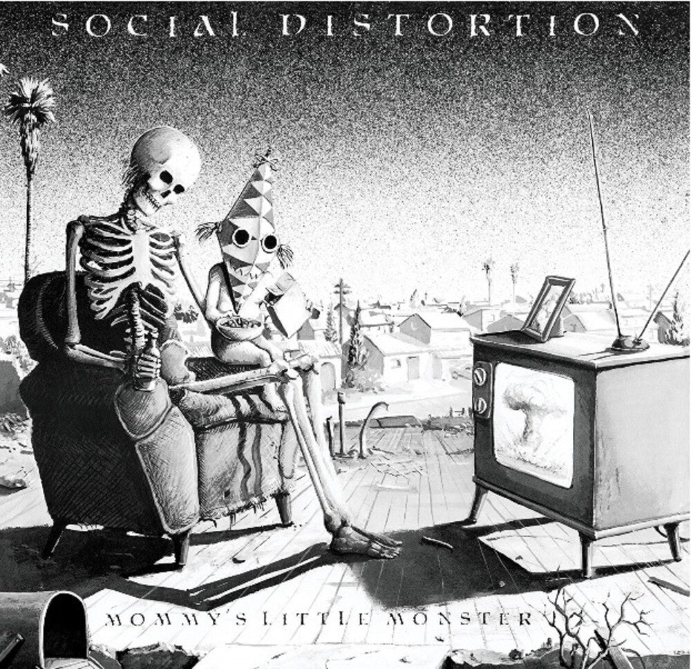 the album cover for Social Distortion - Mommy's Little Monster [LP]