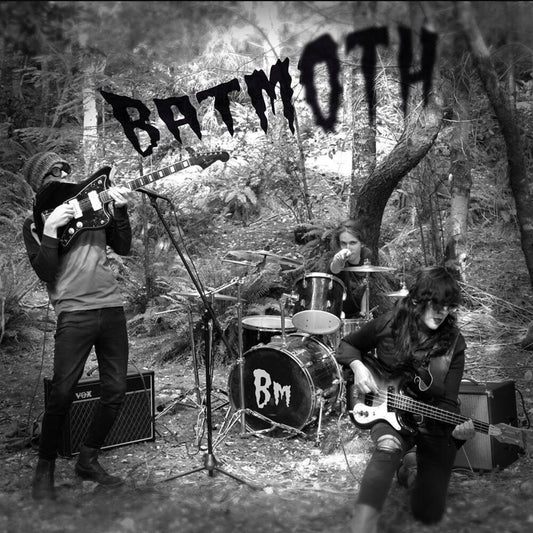 the album cover for Batmoth - Bones Of Brian Jones / Ghouls Boogie