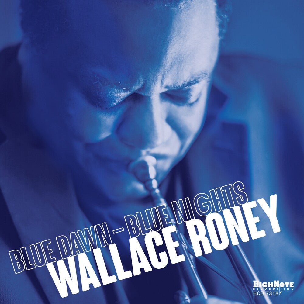 the album cover for Wallace Roney - Blue Dawn - Blue Nights