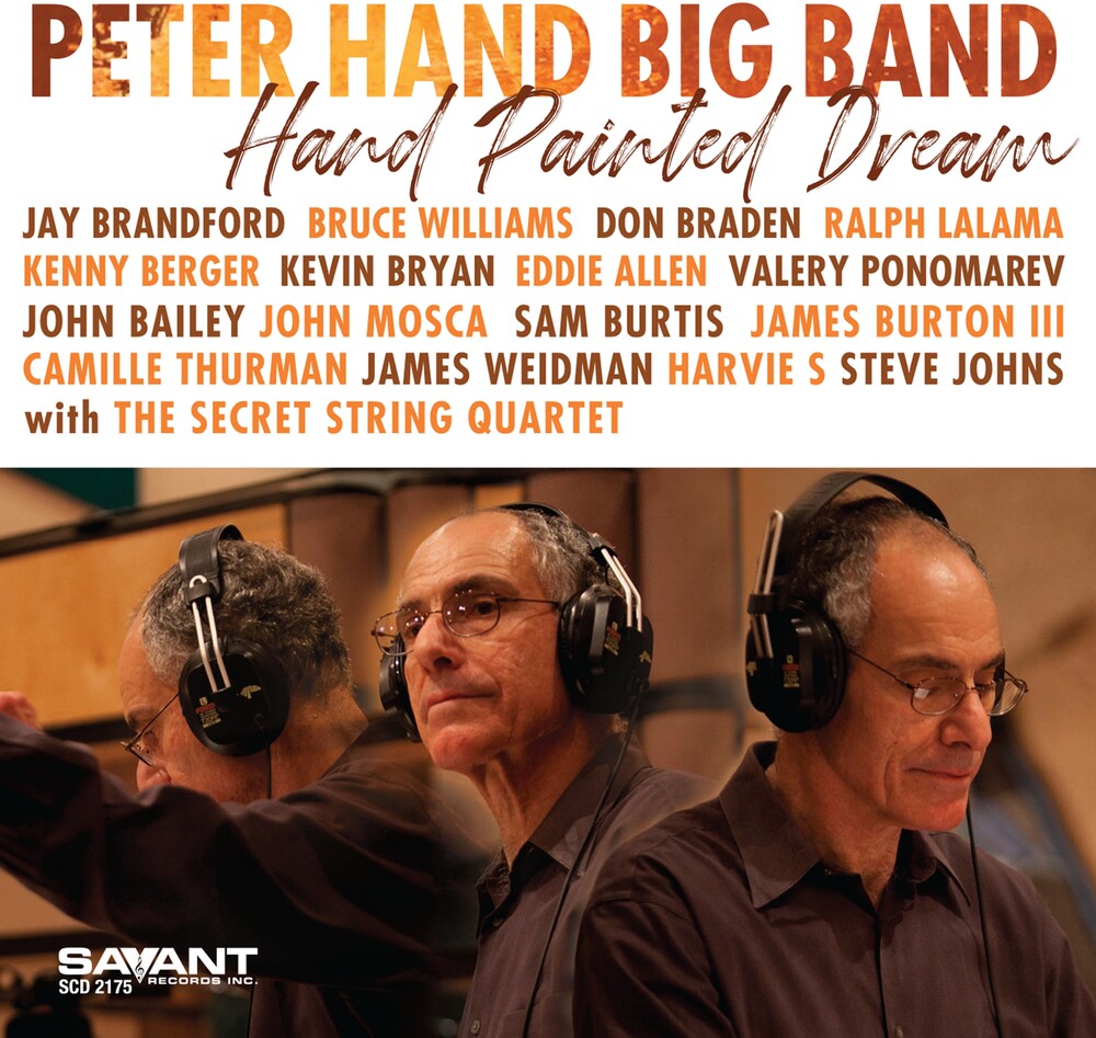 the album cover for Peter Hand Big Band - Hand Painted Dream