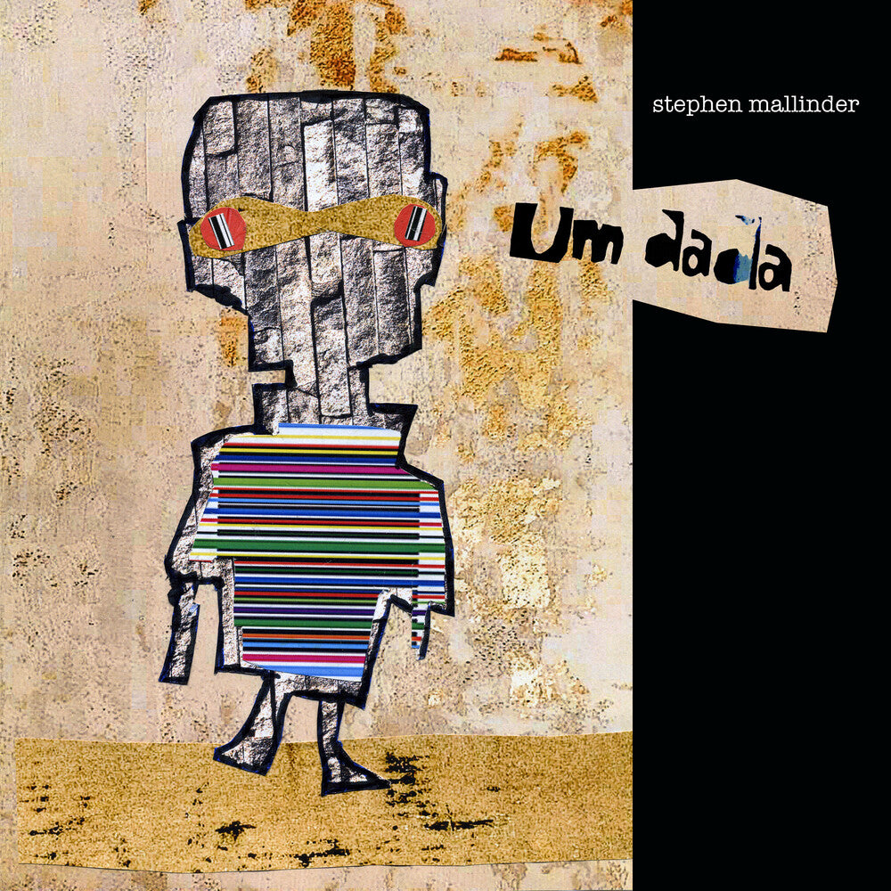 the album cover for Stephen Mallinder - Um Dada (Color Vinyl) (Blue) [Colored Vinyl] [Clear Vinyl]