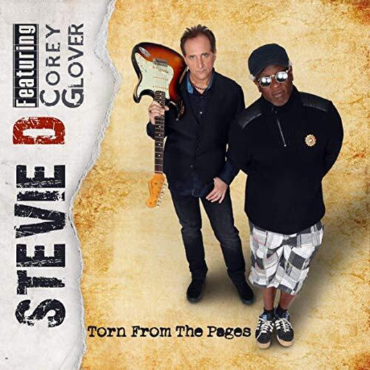 the album cover for Stevie D / Corey Glover - Torn From The Pages