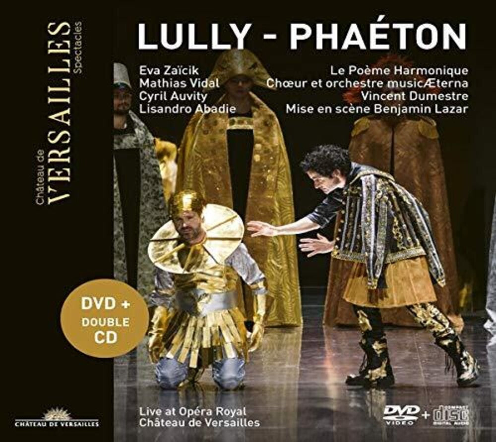 the album cover for Lully / Dumestre / Abadie - Phaeton