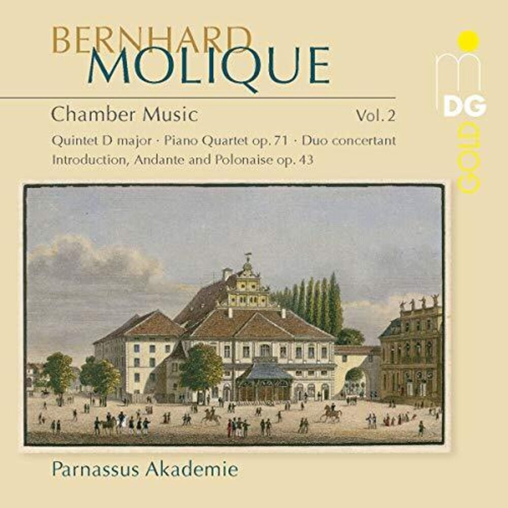 the album cover for Molique / Parnassus Akademie - Chamber Music 2
