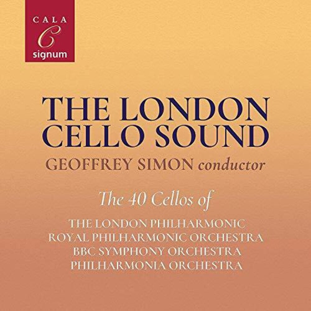 the album cover for Bernstein / London Cello Sound / Simon - London Cello Sound