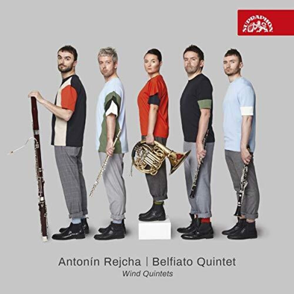 the album cover for Reicha / Belfiato Quintet - Wind Quintets