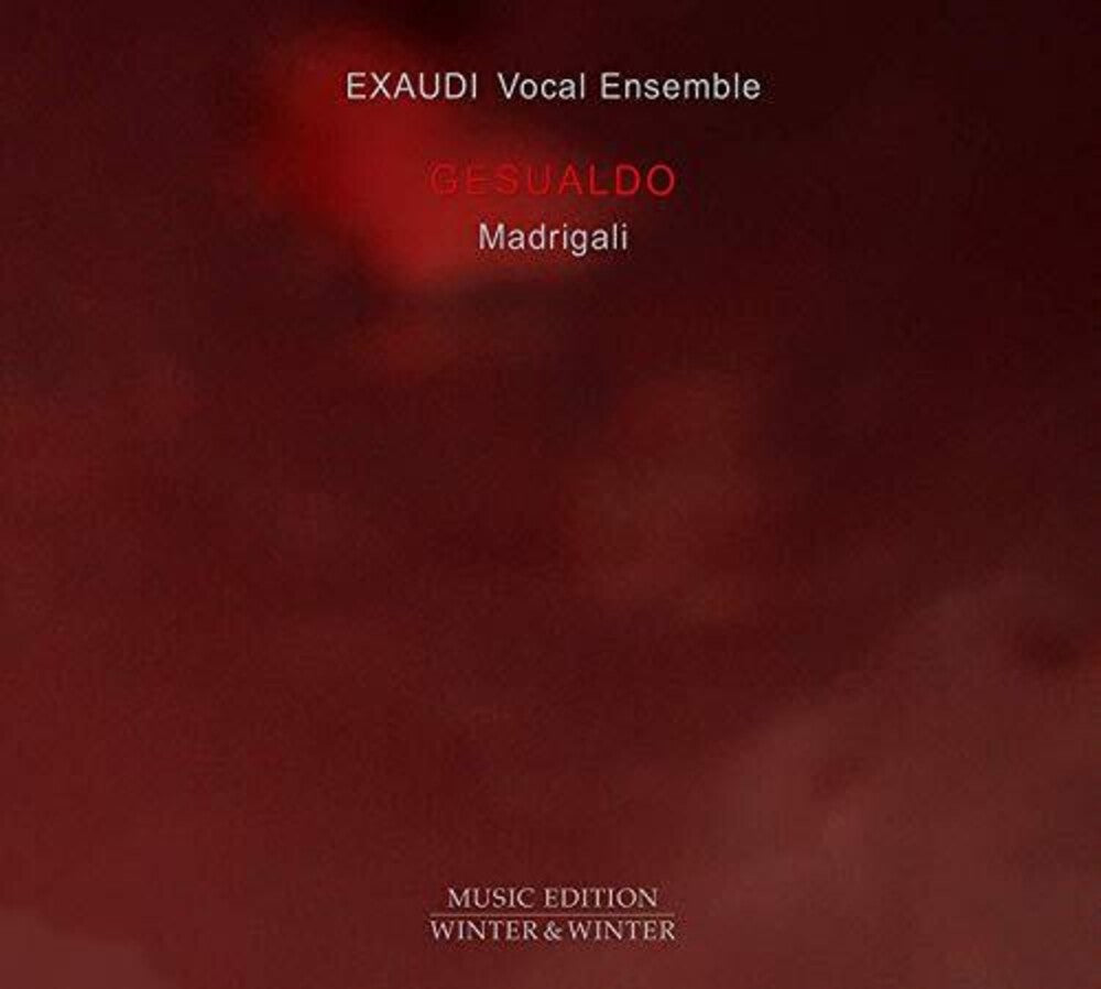 the album cover for Gesualdo / Exaudi Vocal Ensemble - Madrigali