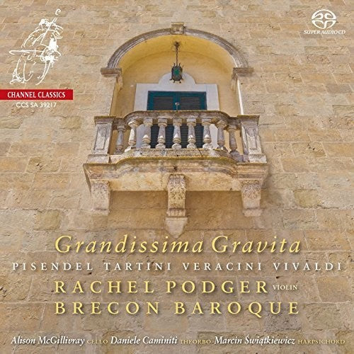 the album cover for Pisendel / Tartini / Vivaldi / Rachel Podger - Grandissima Gravita: Sonatas