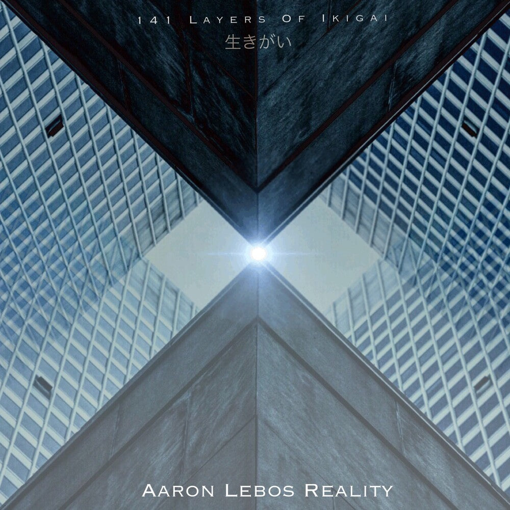 the album cover for Aaron Lebos Aaron Lebos Reality - 141 Layers of Ikigai