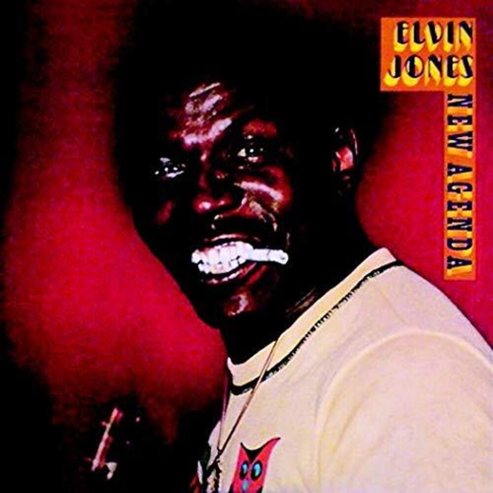 the album cover for Elvin Jones - New Agenda