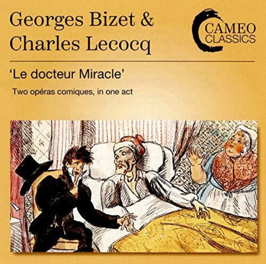 the album cover for Bizet / Lefort / Robinson - Docteur Miracle