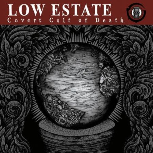 the album cover for Low Estate - Covert Cult Of Death