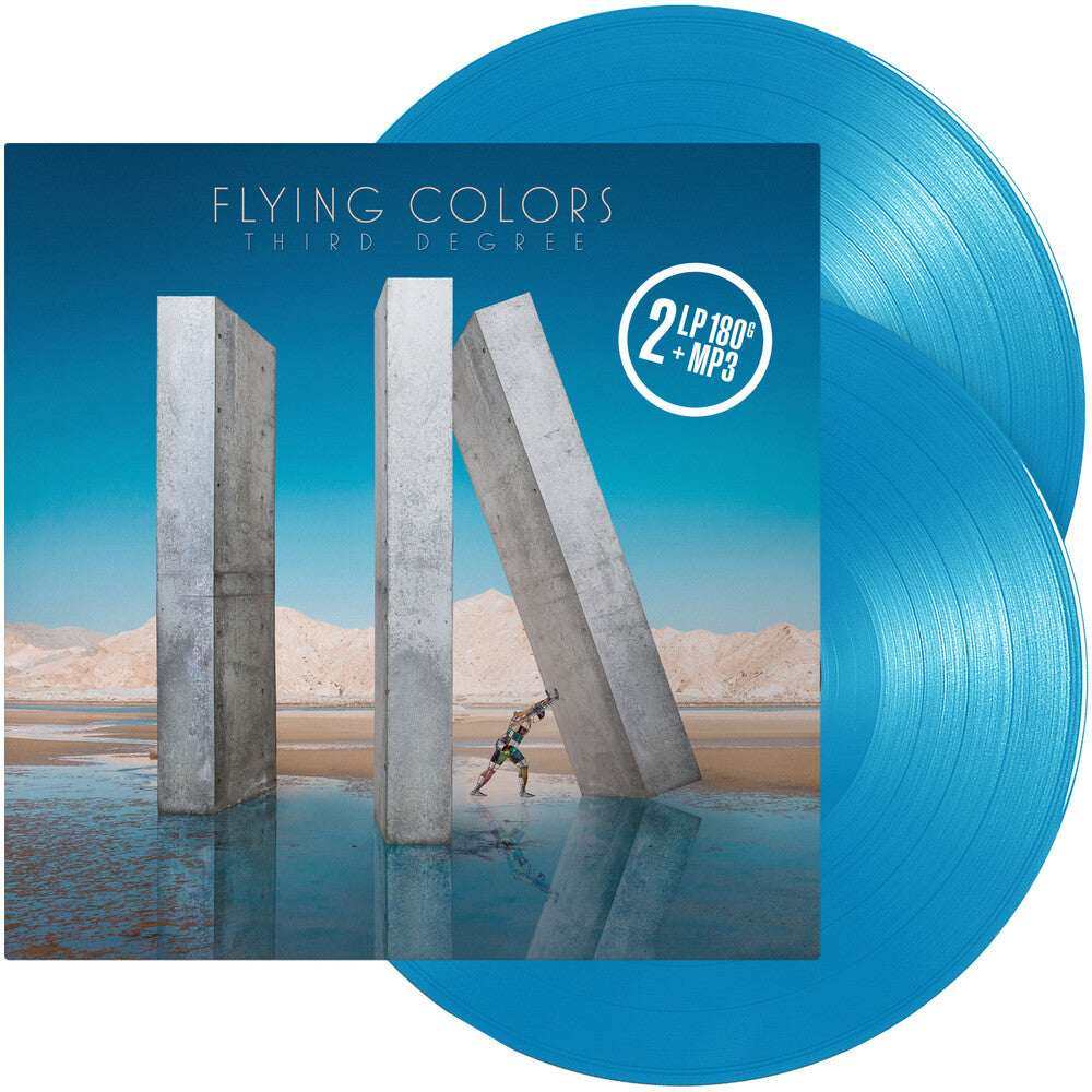 the album cover for Flying Colors - Third Degree [Limited Edition Blue 2LP]