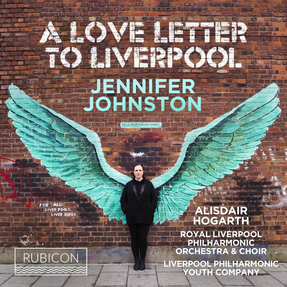 the album cover for Jennifer Johnston - Love Letter to Liverpool