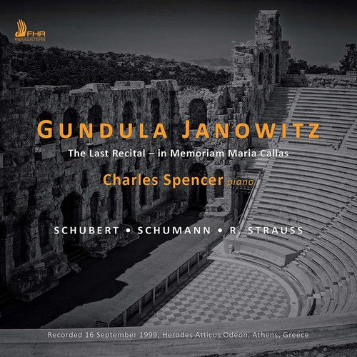 the album cover for Charles Spencer - Last Recital