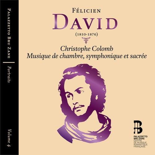 the album cover for David / Flemish Radio Choir / Roth - Christophe Colomb