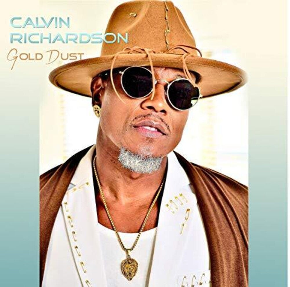 the album cover for Calvin Richardson - Gold Dust
