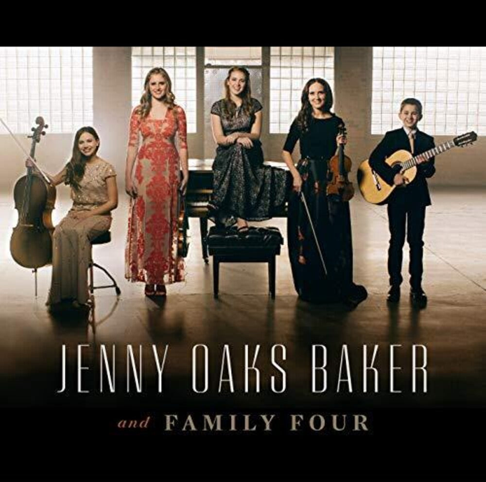 the album cover for Baker, Jenny Oaks - Jenny Oaks Baker And Family Four