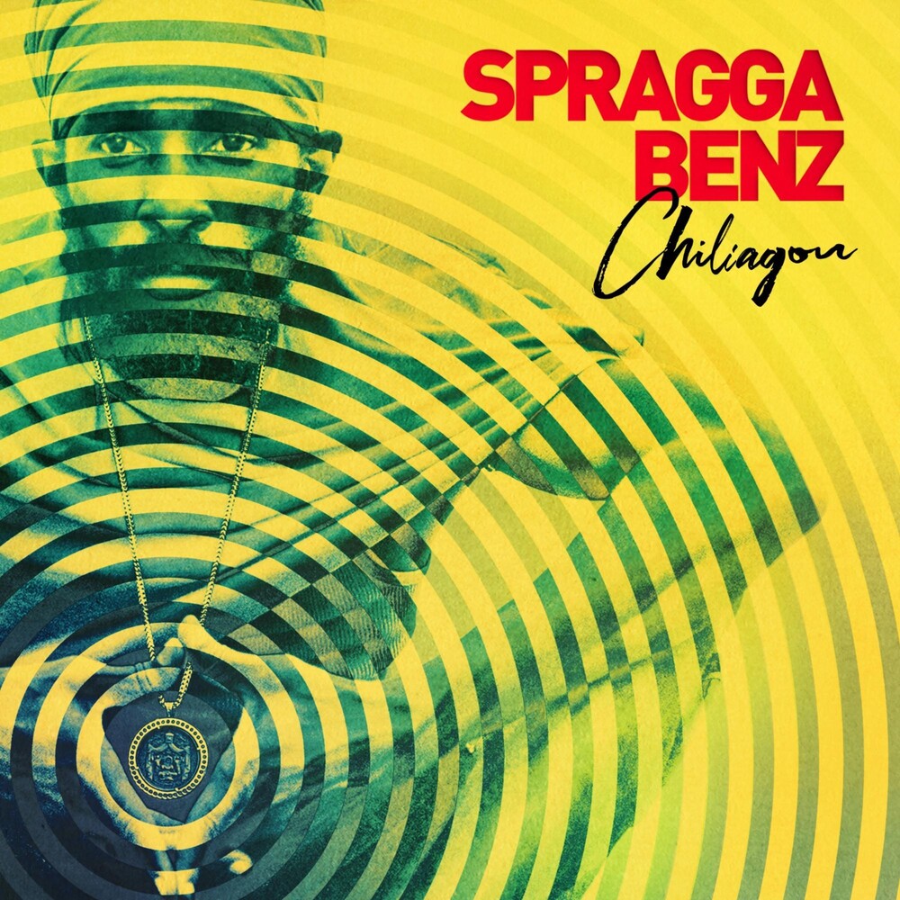 the album cover for Spragga Benz - Chiliagon
